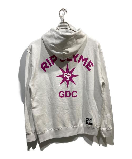 GDC（ジーディーシー）GDC (ジーディーシー) RIP SLYME (リップスライム) STAR FOODIE ホワイト サイズ:XLの古着・服飾アイテム