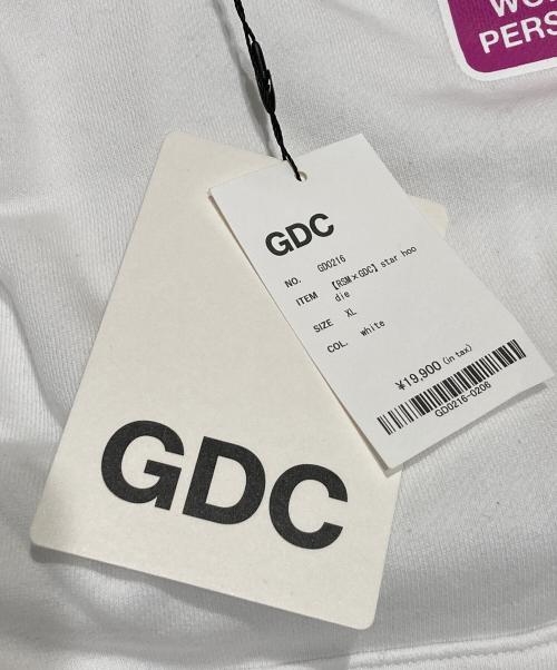 GDC（ジーディーシー）GDC (ジーディーシー) RIP SLYME (リップスライム) STAR FOODIE ホワイト サイズ:XLの古着・服飾アイテム