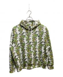 THE NORTH FACE×SUPREME（ザ ノース フェイス×シュプリーム）の古着「Leaf Hooded Sweatshirt」｜ホワイト×グリーン