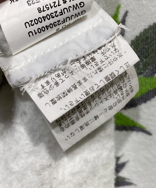 THE NORTH FACE（ザ ノース フェイス）THE NORTH FACE (ザ ノース フェイス) SUPREME (シュプリーム) Leaf Hooded Sweatshirt ホワイト×グリーン サイズ:XLの古着・服飾アイテム