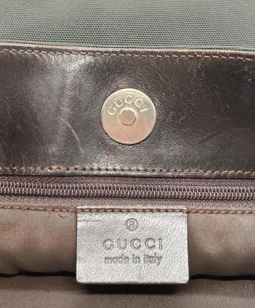 GUCCI（グッチ）GUCCI (グッチ) ワンショルダーバッグ グリーンの古着・服飾アイテム