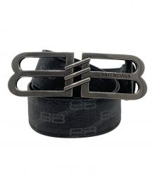 BALENCIAGA（バレンシアガ）の古着「BBシグネチャーベルト」｜ブラック