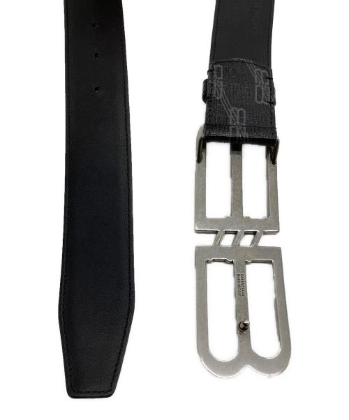 BALENCIAGA（バレンシアガ）BALENCIAGA (バレンシアガ) BBシグネチャーベルト ブラックの古着・服飾アイテム