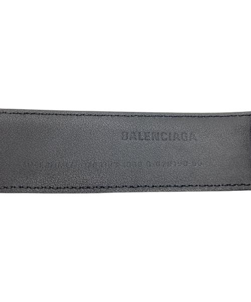 BALENCIAGA（バレンシアガ）BALENCIAGA (バレンシアガ) BBシグネチャーベルト ブラックの古着・服飾アイテム