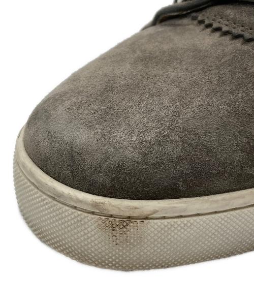 Christian Louboutin（クリスチャン・ルブタン）Christian Louboutin (クリスチャン・ルブタン) スウェードハイカットスニーカー グレー サイズ:40　1/2の古着・服飾アイテム