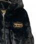 中古・古着 VANSON (バンソン) フェイクファージャケット ブラック サイズ:XL 未使用品：14000円