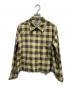MARGARET HOWELL（マーガレットハウエル）の古着「COTTON CASHMERE CHECK SHIRT」｜グリーン