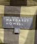 中古・古着 MARGARET HOWELL (マーガレットハウエル) COTTON CASHMERE CHECK SHIRT グリーン サイズ:Ⅰ 未使用品：10000円