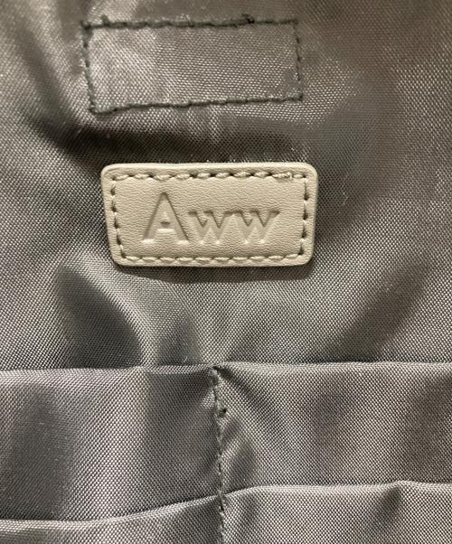 AWW（アウ）AWW (アウ) サボテンレザーウィークエンドボストンバッグ ブラックの古着・服飾アイテム