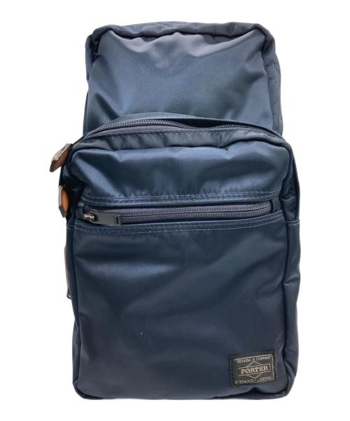 PORTER（ポーター）PORTER (ポーター) ワンショルダーバッグ ネイビーの古着・服飾アイテム