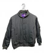 THE NORTHFACE PURPLELABELザ・ノースフェイス パープルレーベル）の古着「Herringbone Tweed Varsity Jacket」｜ブラック