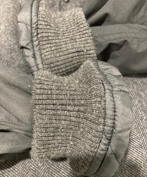 THE NORTHFACE PURPLELABEL（ザ・ノースフェイス パープルレーベル）THE NORTHFACE PURPLELABEL (ザ・ノースフェイス パープルレーベル) Herringbone Tweed Varsity Jacket ブラック サイズ:Lの古着・服飾アイテム