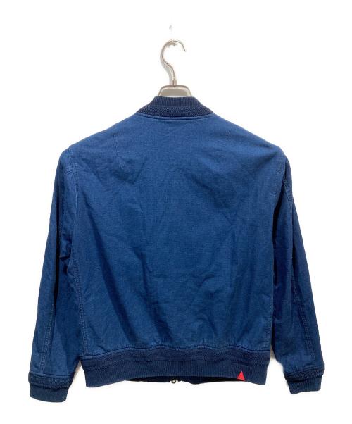 Denham（デンハム）Denham (デンハム) ジップアップブルゾン インディゴ サイズ:Sの古着・服飾アイテム