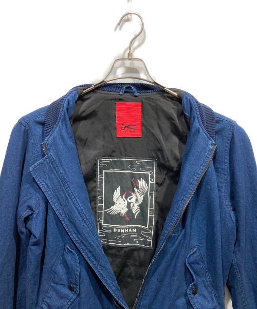 Denham（デンハム）Denham (デンハム) ジップアップブルゾン インディゴ サイズ:Sの古着・服飾アイテム