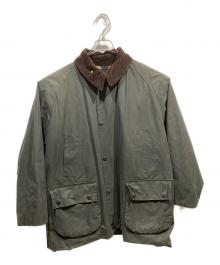 Barbour×SCYE×UNITED ARROWS（バブアー×サイ×ユナイテッドアローズ）の古着「Waxed Cotton Adjustable Coat」｜カーキ