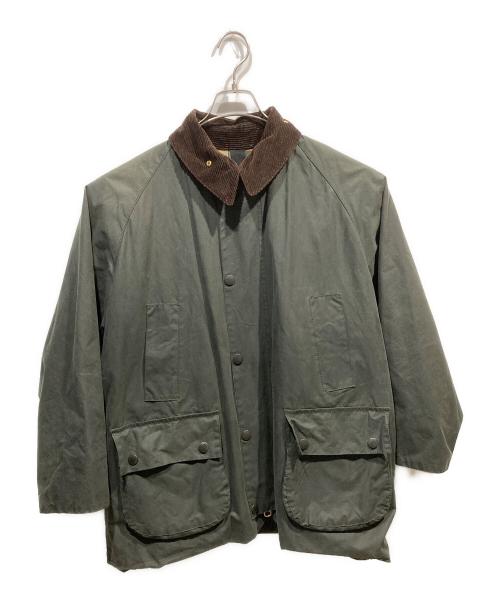 Barbour（バブアー）Barbour (バブアー) SCYE (サイ) UNITED ARROWS (ユナイテッドアローズ) Waxed Cotton Adjustable Coat カーキ サイズ:36の古着・服飾アイテム