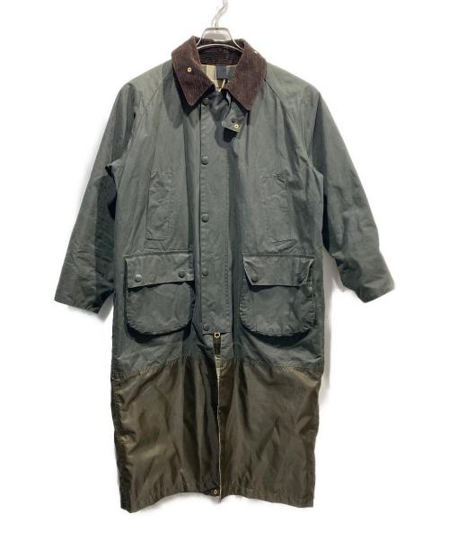 Barbour（バブアー）Barbour (バブアー) SCYE (サイ) UNITED ARROWS (ユナイテッドアローズ) Waxed Cotton Adjustable Coat カーキ サイズ:36の古着・服飾アイテム