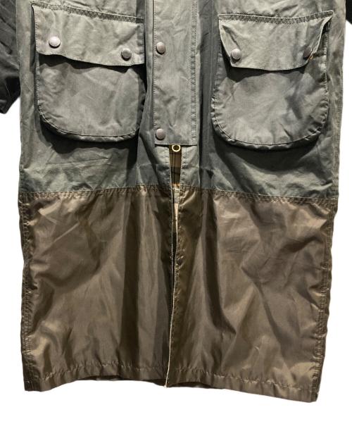 Barbour（バブアー）Barbour (バブアー) SCYE (サイ) UNITED ARROWS (ユナイテッドアローズ) Waxed Cotton Adjustable Coat カーキ サイズ:36の古着・服飾アイテム