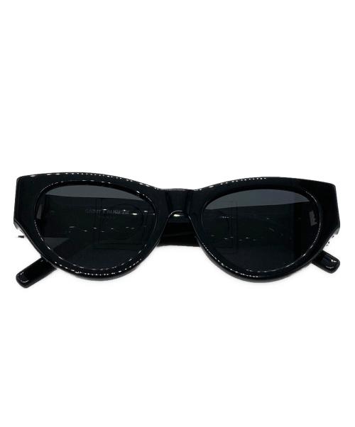 Saint Laurent Paris（サンローランパリ）Saint Laurent Paris (サンローランパリ) キャットアイフレームサングラス ブラック サイズ:53□20-145の古着・服飾アイテム