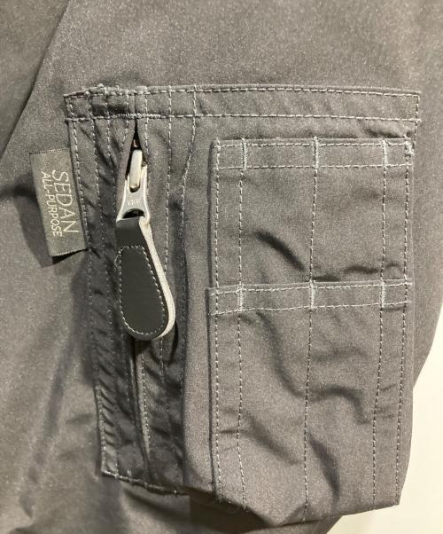 SEDAN ALL-PURPOSE（セダンオールパーパス）SEDAN ALL-PURPOSE (セダンオールパーパス) Reversible Flight Jacket ブラック サイズ:XLの古着・服飾アイテム