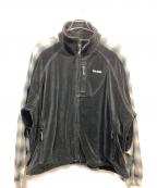TTT MSWティー モダンストリートウェア）の古着「Velours track jacket」｜ブラック