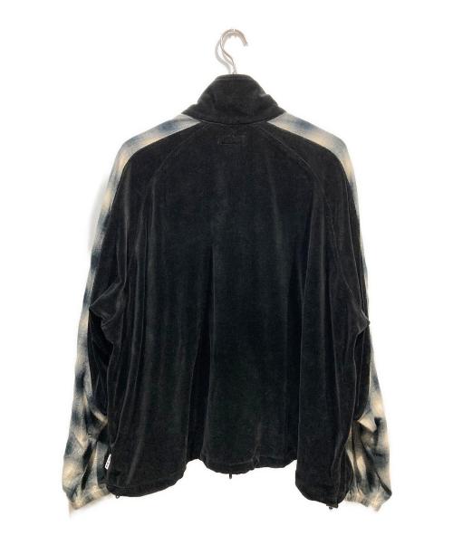 TTT MSW（ティー モダンストリートウェア）TTT MSW (ティー モダンストリートウェア) Velours track jacket ブラック サイズ:Lの古着・服飾アイテム