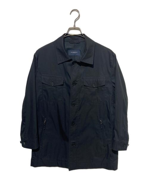 BURBERRY LONDON（バーバリーロンドン）BURBERRY LONDON (バーバリーロンドン) ミリタリージャケット ネイビー サイズ:XLの古着・服飾アイテム