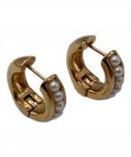eteエテ）の古着「パールハグピアス」｜ゴールド