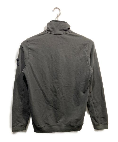 STONE ISLAND（ストーンアイランド）STONE ISLAND (ストーンアイランド) ハーフジップスウェット ブラック サイズ:Sの古着・服飾アイテム
