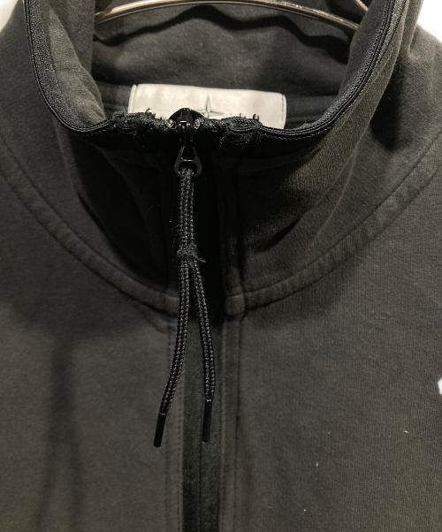 STONE ISLAND（ストーンアイランド）STONE ISLAND (ストーンアイランド) ハーフジップスウェット ブラック サイズ:Sの古着・服飾アイテム