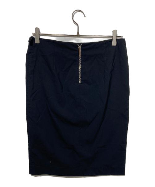 THE ROW（ザ ロウ）THE ROW (ザ ロウ) ヴァージンウールタイトミニスカート ブラック サイズ:2の古着・服飾アイテム