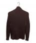 Zegna Sport (ゼニアスポーツ) ムートン切替ニットジャケット ブラウン サイズ:S：10000円