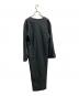 CLANE (クラネ) V NECK STRAIGHT LINE ONE-PIECE グレー サイズ:2：6000円