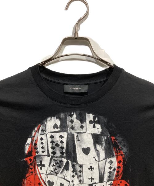 GIVENCHY（ジバンシィ）GIVENCHY (ジバンシィ) Trump Pierrot Printed T-shirt ブラック サイズ:Ｍの古着・服飾アイテム