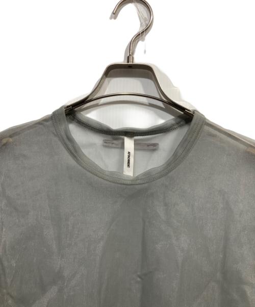 ATTACHMENT（アタッチメント）ATTACHMENT (アタッチメント) NY JERSEY BIG T-SHIRT グレー サイズ:3の古着・服飾アイテム