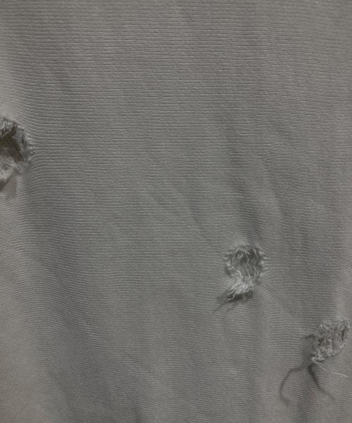 BED J.W. FORD（ベッドフォード）BED J.W. FORD (ベッドフォード) ダメージ加工スウェット ホワイト サイズ:1の古着・服飾アイテム