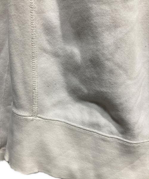 BED J.W. FORD（ベッドフォード）BED J.W. FORD (ベッドフォード) ダメージ加工スウェット ホワイト サイズ:1の古着・服飾アイテム