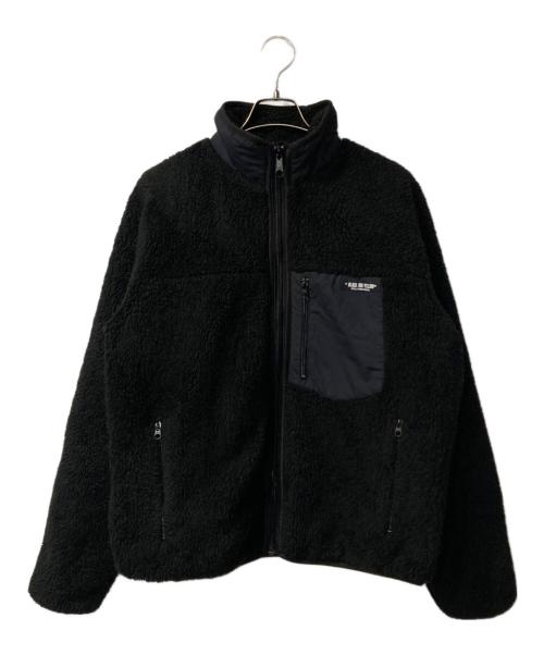 RATS（ラッツ）RATS (ラッツ) ZIP FLEECE JKT / ジップフリースジャケット ブラック サイズ:Lの古着・服飾アイテム
