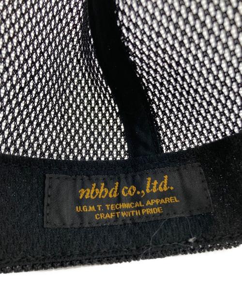 NEIGHBORHOOD（ネイバーフッド）NEIGHBORHOOD (ネイバーフッド) メッシュキャップ ブラックの古着・服飾アイテム