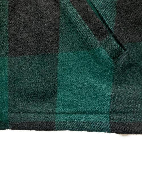 L.L.Bean（エルエルビーン）L.L.Bean (エルエルビーン) バッファローチェックウールマッキーノジャケット グリーン サイズ:Ｍの古着・服飾アイテム