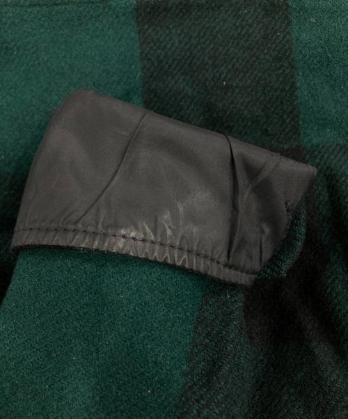 L.L.Bean（エルエルビーン）L.L.Bean (エルエルビーン) バッファローチェックウールマッキーノジャケット グリーン サイズ:Ｍの古着・服飾アイテム