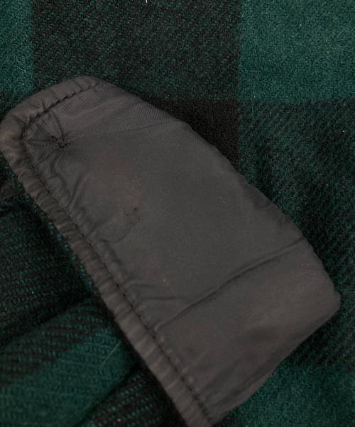 L.L.Bean（エルエルビーン）L.L.Bean (エルエルビーン) バッファローチェックウールマッキーノジャケット グリーン サイズ:Ｍの古着・服飾アイテム