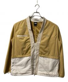 THE NORTH FACE×Kazuki Kuraishi（ザ ノース フェイス×倉石一樹）の古着「Urban Exploration KAZUKI City Fleece FZ Kimono Jacket」｜ベージュ×イエロー