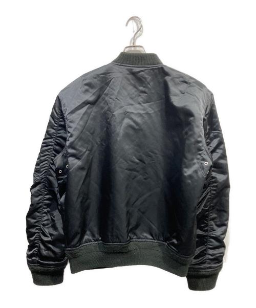 DIESEL（ディーゼル）DIESEL (ディーゼル) ボンバージャケット ブラック サイズ:Lの古着・服飾アイテム