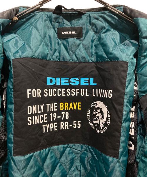 DIESEL（ディーゼル）DIESEL (ディーゼル) ボンバージャケット ブラック サイズ:Lの古着・服飾アイテム