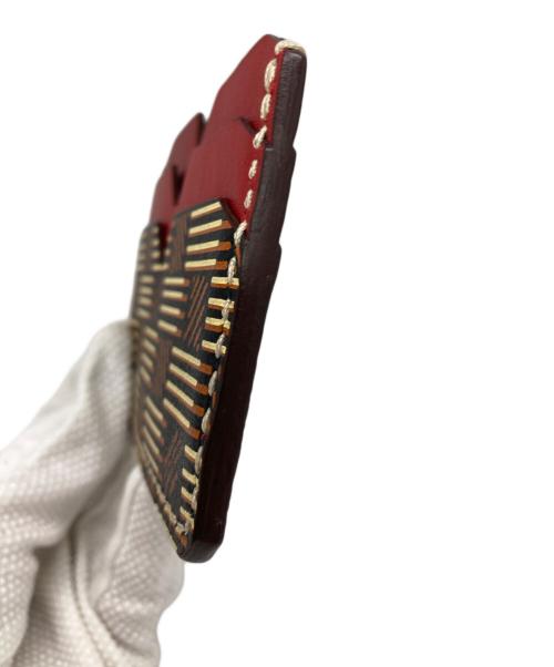 MOREAUPARIS（モロー・パリ）MOREAUPARIS (モロー・パリ) CARDHOLDER 4C ブラウンの古着・服飾アイテム