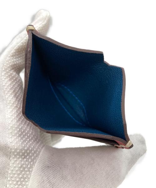 MOREAUPARIS（モロー・パリ）MOREAUPARIS (モロー・パリ) CARDHOLDER 4C ブラウンの古着・服飾アイテム