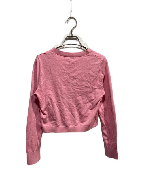 DIESEL（ディーゼル）DIESEL (ディーゼル) M-ARIKA-NEW クロップドカーディガン ピンク サイズ:Sの古着・服飾アイテム