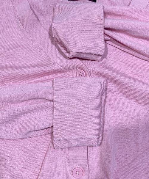 DIESEL（ディーゼル）DIESEL (ディーゼル) M-ARIKA-NEW クロップドカーディガン ピンク サイズ:Sの古着・服飾アイテム