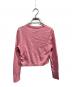 DIESEL (ディーゼル) M-ARIKA-NEW クロップドカーディガン ピンク サイズ:S：5000円